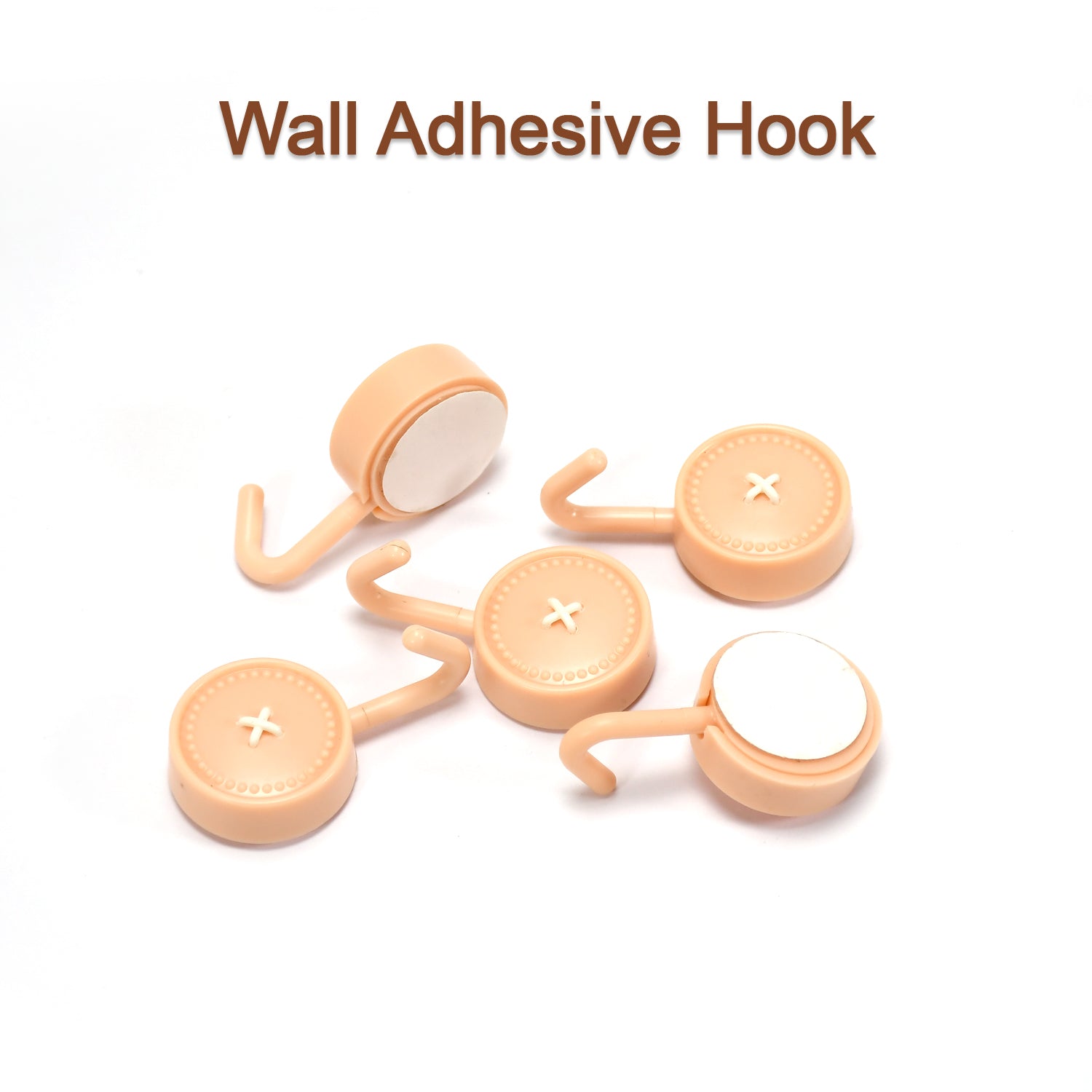 7472 Self Adhesive Sticky Hook, Small Wall Hooks ( 10pc ) DeoDap 7472 Self Adhesive Sticky Hook, Small Wall Hooks ( 10pc ) DeoDap